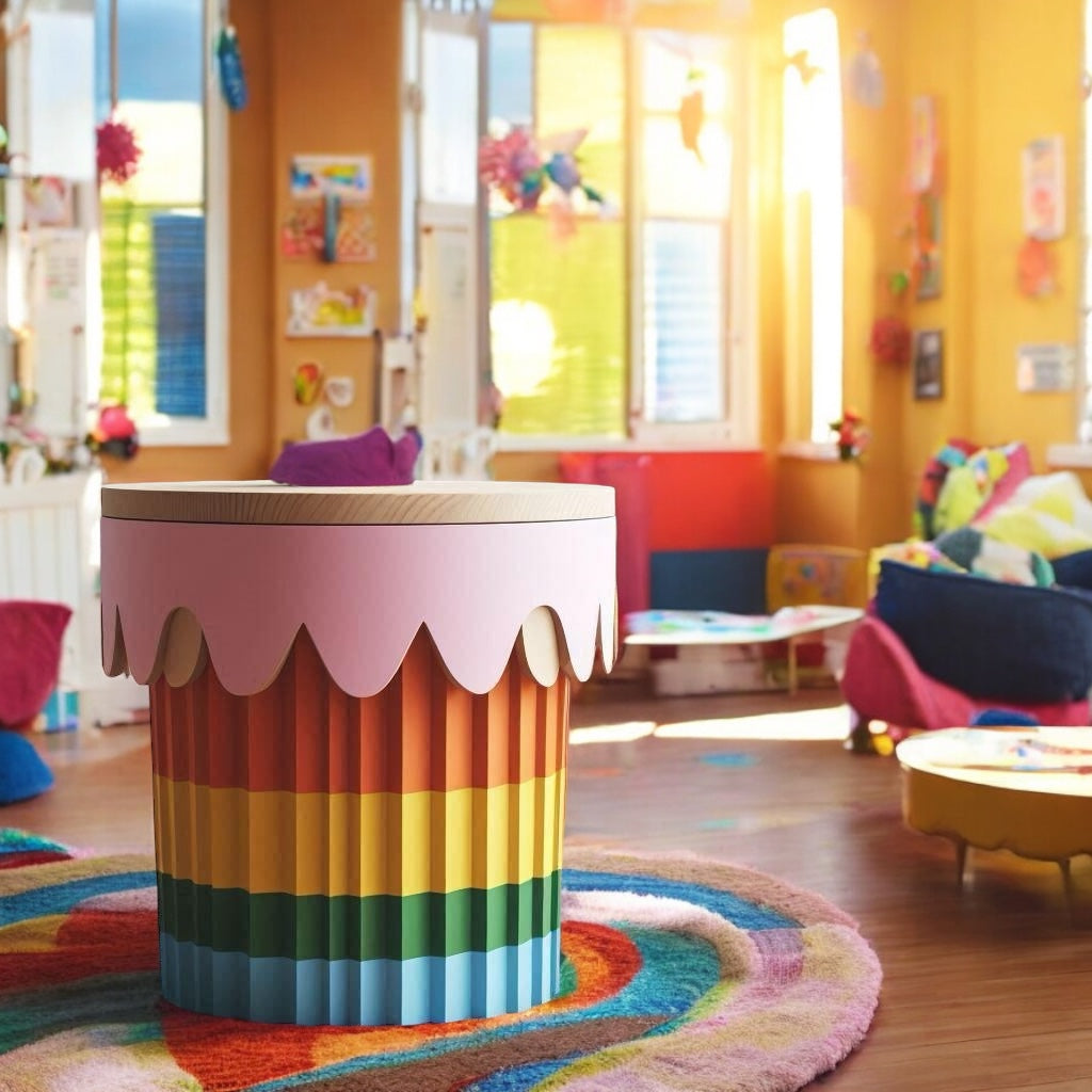 Lets Love Furniture - Learn about Design CupCake Kids Table  For a Unique and Beautiful Space letting kids imagination Wander