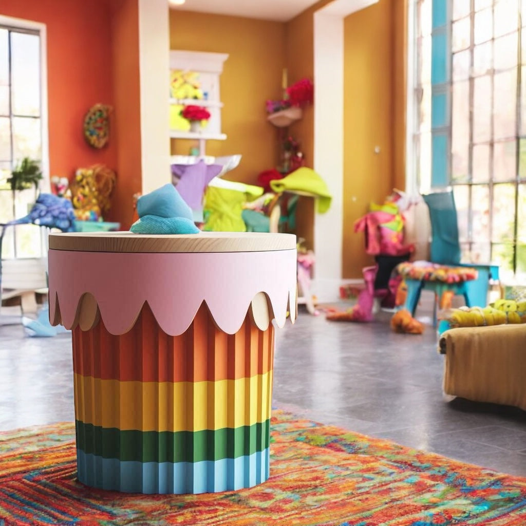 Lets Love Furniture - Learn about Design CupCake Kids Table  For a Unique and Beautiful Space letting kids imagination Wander